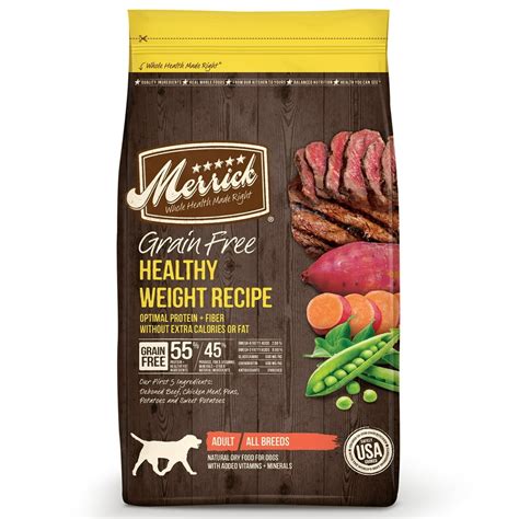 merrick grain free healthy weight|merrick grain free puppy.